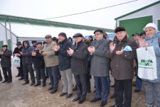 Opening of a robotic dairy farm