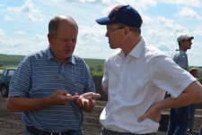 “New crops and plants. New genetics of winter wheat” Field Day