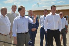 Visit of Dmitrii Patrushev, President of Board of Rosselkhozbank OJSC, to EkoNivaAgro LLC