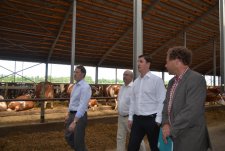 Visit of Dmitrii Patrushev, President of Board of Rosselkhozbank OJSC, to EkoNivaAgro LLC