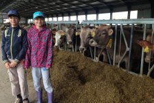 The first tour of the robotized dairy in Kaluzhskaya Niva