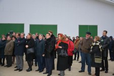 Opening of a robotic dairy farm