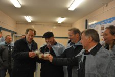 Opening of a robotic dairy farm