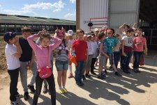 Tour of the robotic dairy in Boldasovka, Kaluzhskaya Niva