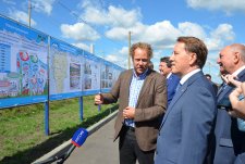 Opening of a Dairy Factory in Voronezh oblast