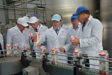 Opening of a Dairy Factory in Voronezh oblast