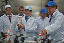 Opening of a Dairy Factory in Voronezh oblast