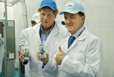 Opening of a Dairy Factory in Voronezh oblast