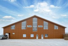 Opening of the modern dairy farm in Bushovka