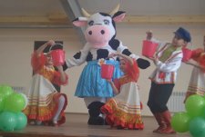 Opening of the modern dairy farm in Bushovka