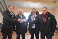 Opening of the modern dairy farm in Bushovka