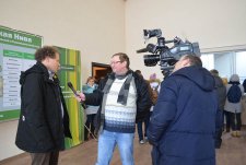 Opening of the modern dairy farm in Bushovka