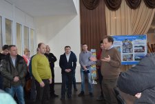 Clients of EkoNiva-Tekhnika visit a dairy in Voronezh oblast