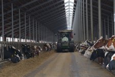 Clients of EkoNiva-Tekhnika visit a dairy in Voronezh oblast