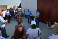 Opening of a barn in Petropavlovka