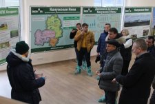 Clients of EkoNiva-Tekhnika visit a dairy in Kaluga oblast