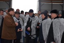 Opening of the modern dairy farm Bobrov