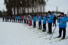 Ski race in EkoNivaAgro