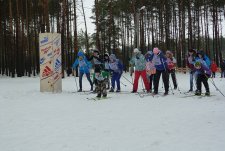 Ski race in EkoNivaAgro