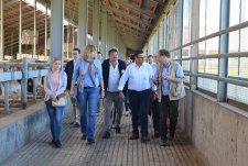 Delegation from Germany in EkoNivaAgro