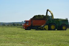 Уборка люцерны в «Калужской Ниве»