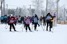 Ski race in EkoNivaAgro 2019