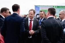 Opening of the modern dairy farm Nesterovo