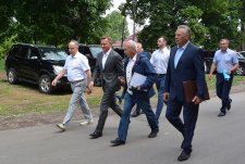 Visit of the Acting Governor of the Kursk oblast to Zashchitnoye