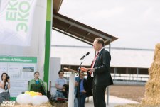 Opening of the modern dairy farm Ulanovo