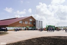 Opening of Kurskaya Vasilyevka dairy and Laying the foundation stone for Mordovo-Dobrino dairy