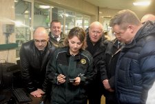 Opening of Shatsk dairy, Ryazan oblast