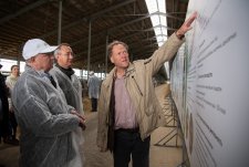 Opening of Penevichi dairy