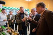 Opening of Penevichi dairy